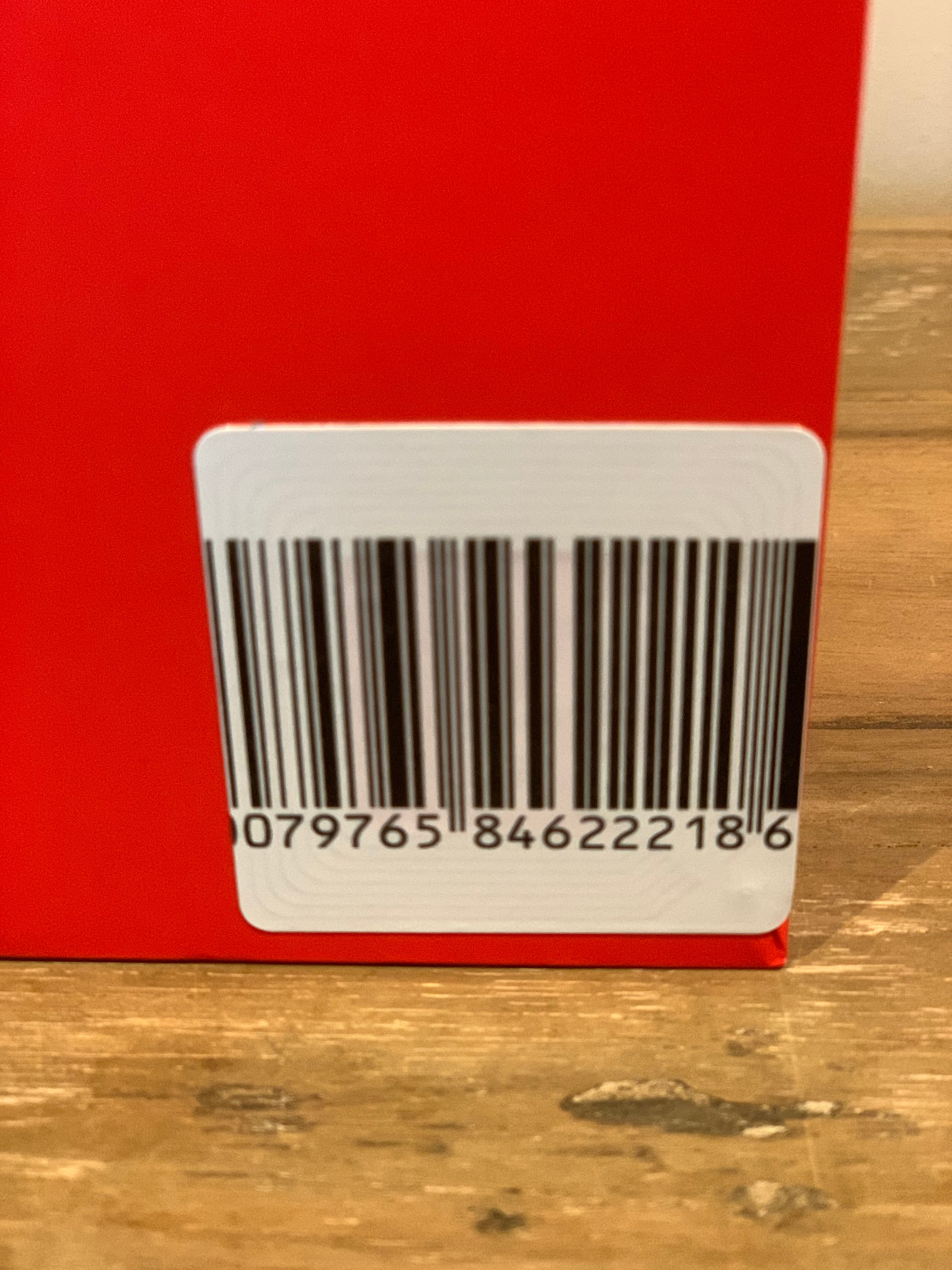 Beveiligingsstickers 5cm x 5cm BARCODE RF - 1000st/rol - ACTIE!